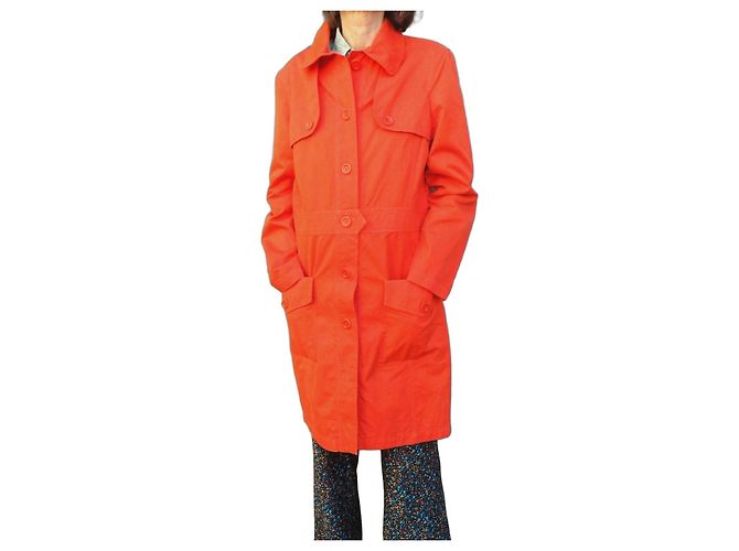 Apc Gabardina naranja A.P.C.