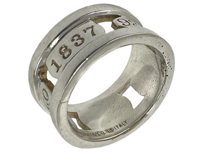 Tiffany & Co Anello Tiffany Vintage Element Band Argento