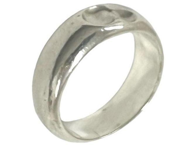 Tiffany & Co Tiffany Vintage Curved Heart Ring Silber