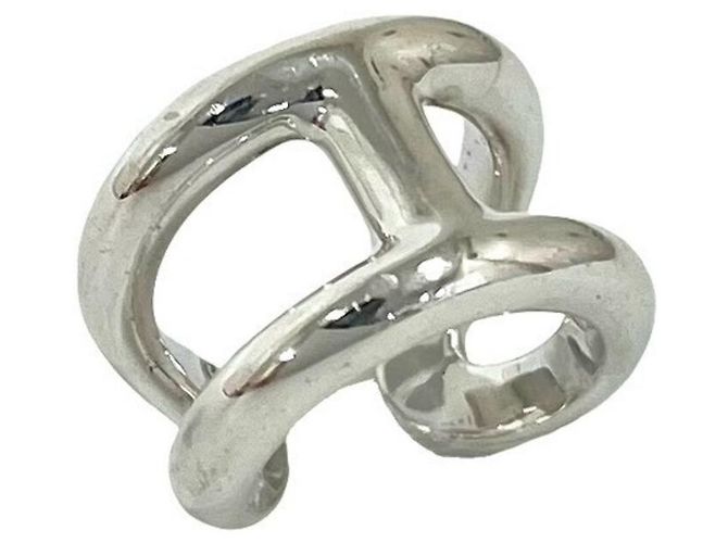 Ring Hermès Anello Hermes Osmo's GM Argento