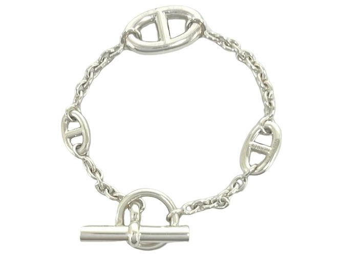 Hermès Hermes Farandole LG Charm Bracelet Silvery