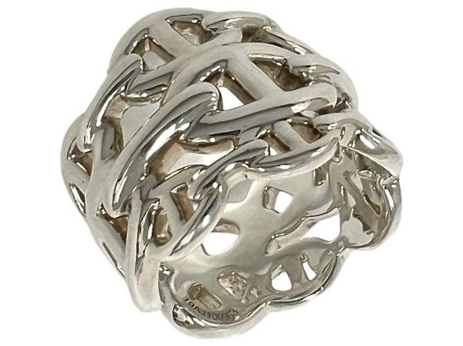 Hermès Hermes Enchainée GM Silberbandring