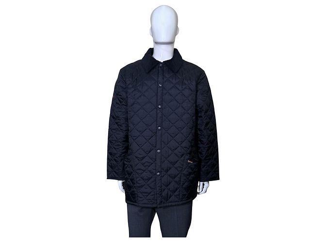 Barbour Liddesdale Steppjacke Schwarz
