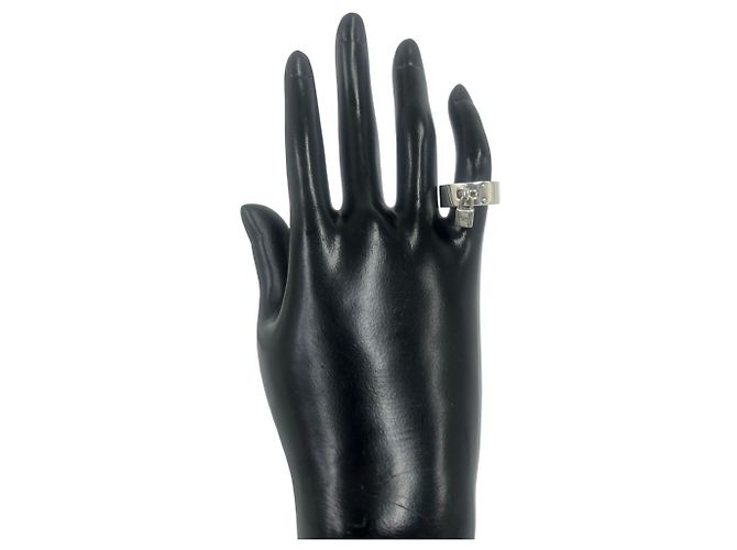 Hermès Hermes Kelly Band Ring in Silber 925