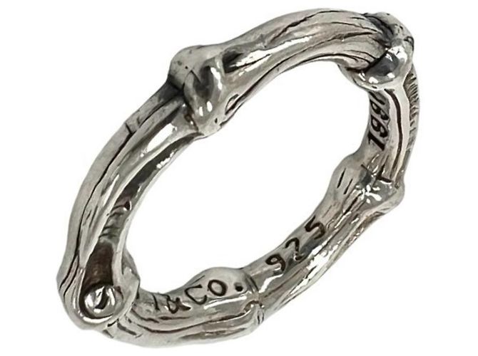 Tiffany & Co Anello Tiffany Vintage Bamboo Argento