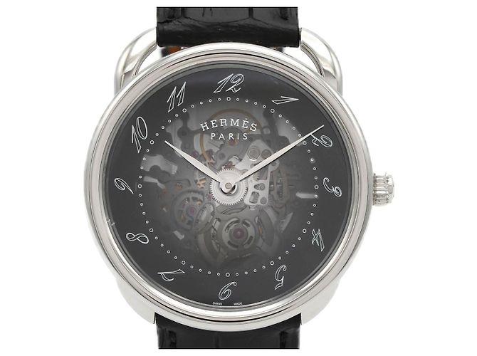 Hermès Hermes Arcaud Skellet AR2.710 Stainless Steel Automatic Watch