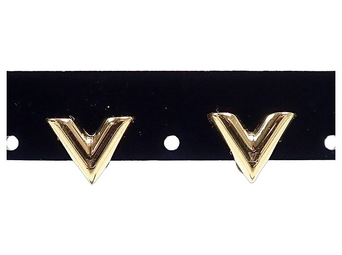 Orecchini Louis Vuitton Essential V D'oro