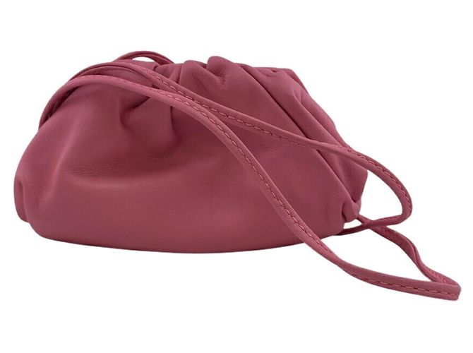 Bottega Veneta Mini The Pouch Coin Case Rosa