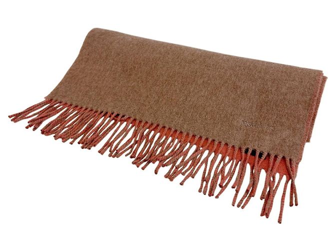 Hermès Carré Hermes Bicolor Recto Verso Marron
