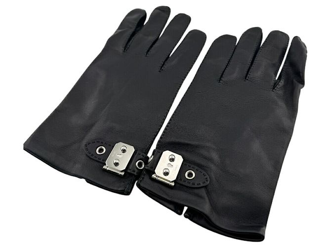 Hermès Sac à Dépêches Gloves Schwarz