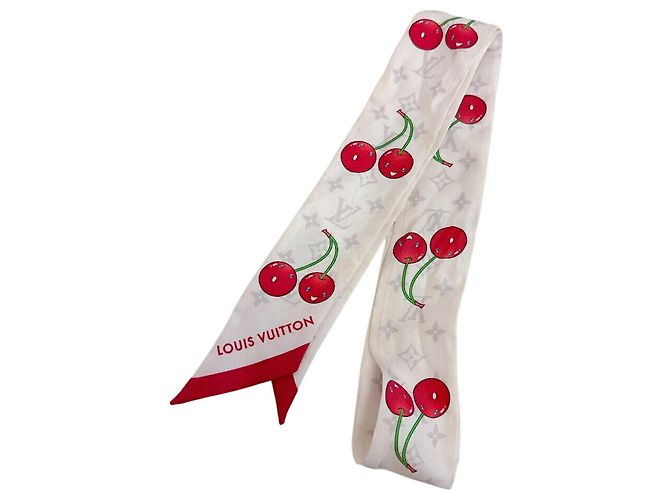 Sciarpa Louis Vuitton Monogram Cherry Rosso Monogramma