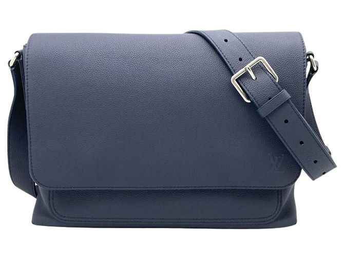 Borsa a tracolla Louis Vuitton Aerogram Speed Messenger Blu Blu navy