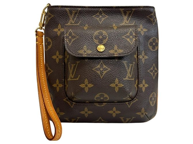 Pochette Monogram Louis Vuitton Marron