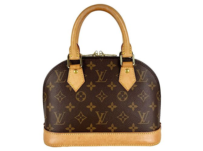 Bolsa Louis Vuitton Monogram Alma BB Marrom Monograma
