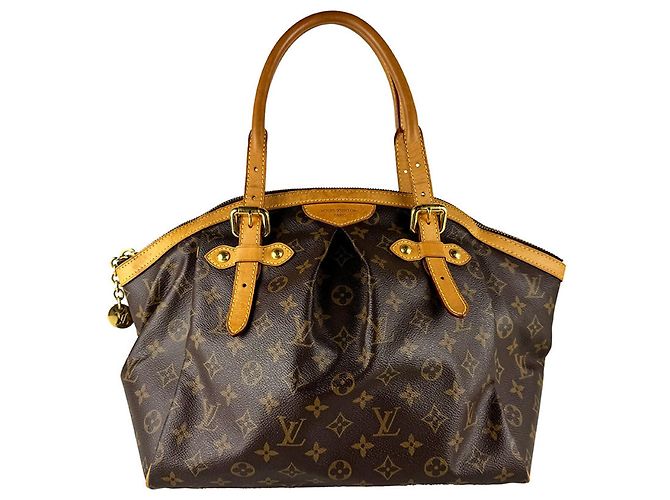 Sac à main Louis Vuitton Monogram Tivoli GM Marron Monogramme