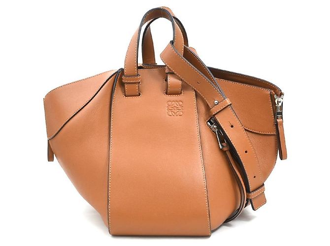 Hammock Bolsa de mão Loewe em couro marrom