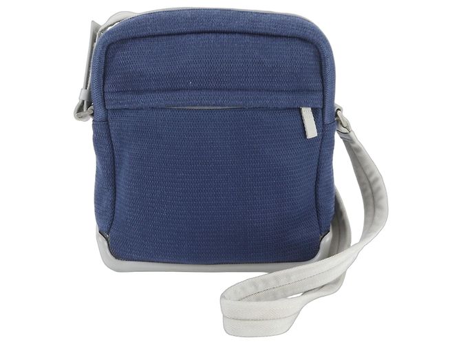 Autre Marque Borsa Messenger Pradasports Marrone Blu navy