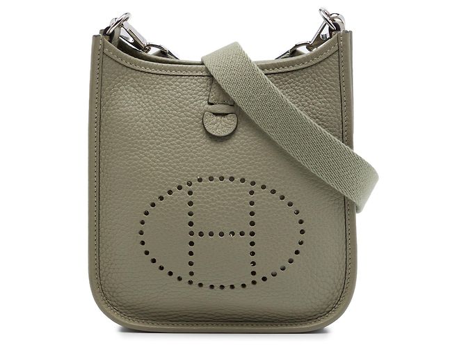 Hermès Gray Clemence Evelyne I TPM 16 Marron