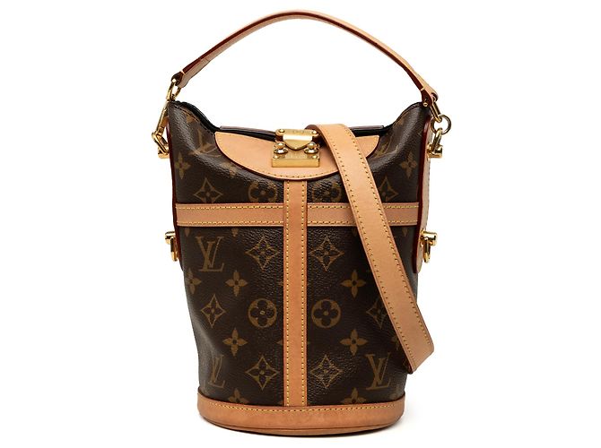 Bolsa Bucket Duffle Monogram marrom Louis Vuitton