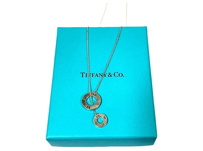 Collar Lariat Tiffany & Co. Open Atlas Plata