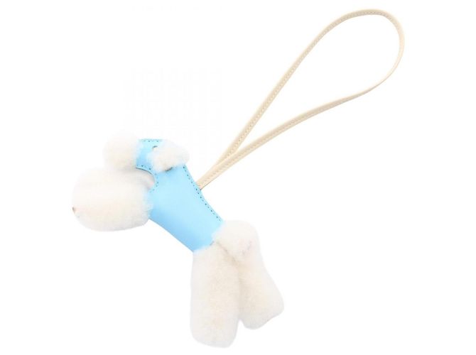 Hermès Hermes Buddy Charm Celeste Cle Accessory Weiß Blau