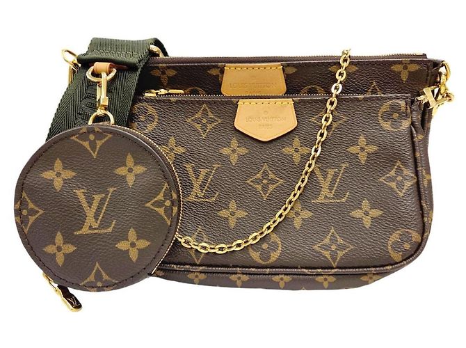 Bolso Louis Vuitton Multi Pochette Accessoires Castaño
