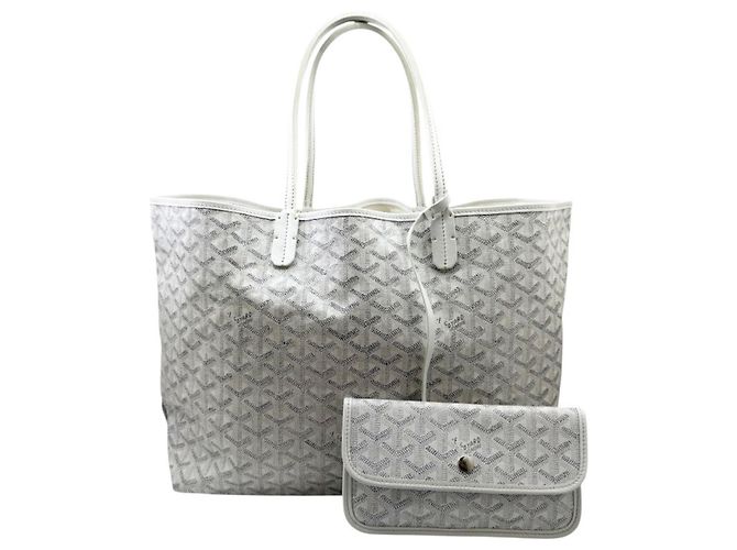 Goyard Saint Louis PM White Tote Bag Weiß