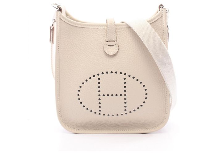 Hermès Bolsa de Ombro Hermes Evelyne TPM Amazon Cru