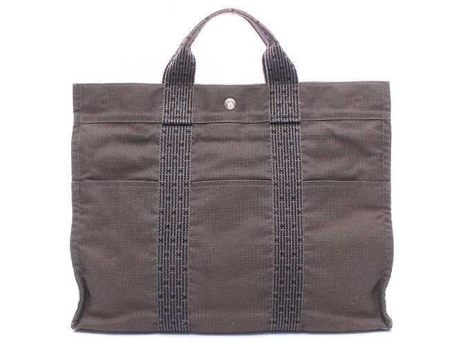 Hermès Sac Tote Hermes Herline MM Marron