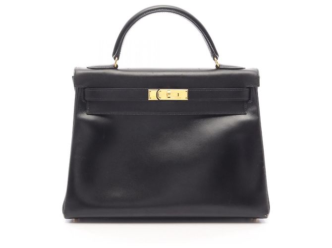 Hermès Borsa 2-Way Hermes Kelly 32 in Nero
