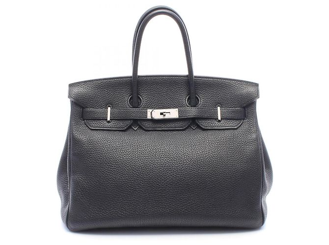 Hermès Hermes Birkin 35 Handtasche Schwarz