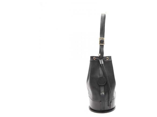 Hermès Borsa a tracolla Hermes Standy in pelle Courchevel nera Nero