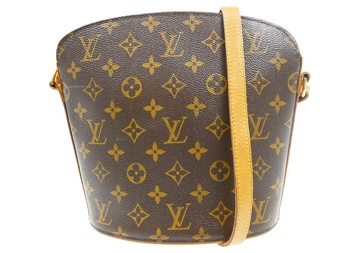 Louis Vuitton Drouot Monogram Canvas Marrom