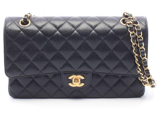 Timeless Borsa Chanel Matelassé Double Flap Nero