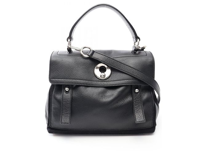 Yves Saint Laurent Muse Two Mini 2-Way Handtasche Schwarz