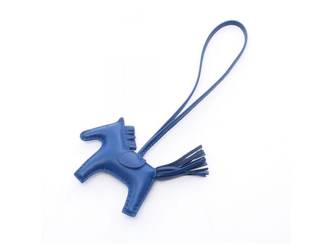 Hermès Hermes Rodeo PM Blue Saphir Handbag Charm