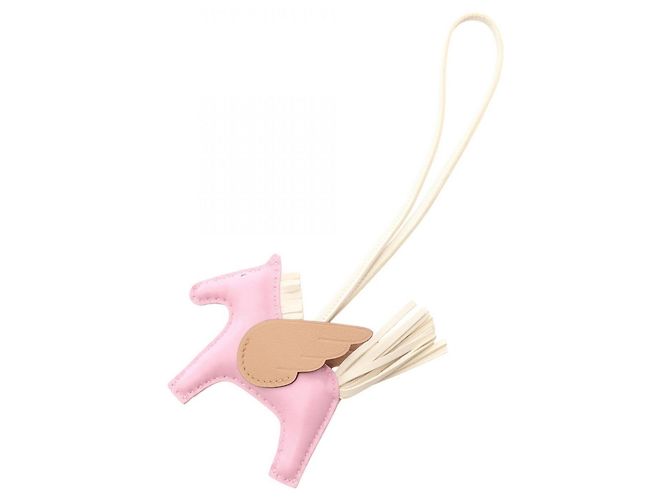 Hermès Hermes Rodeo Pegasus PM Handbag Charm Marrone Rosa Crudo