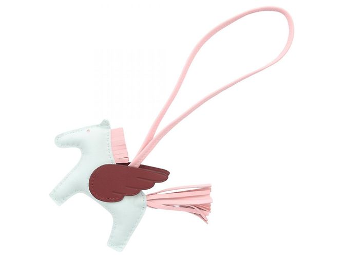 Hermès Hermes Rodeo Pegasus PM Handbag Charm Rosa Rosso Verde Bordò Verde chiaro