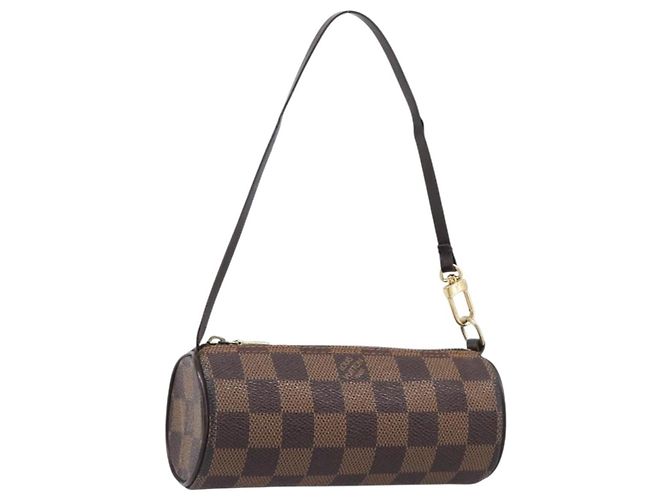 Louis Vuitton Papillon Pochette Damier Marrone