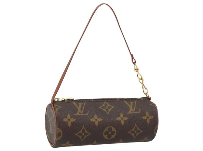 Louis Vuitton Papillon Pochette Monogram Canvas Mini Marrone