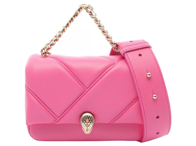 Mini Bolsa Bulgari BVLGARI Serpenti Cabochon Rosa