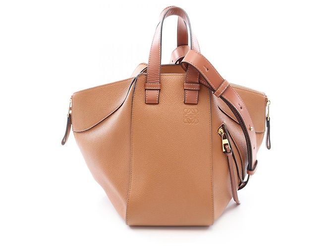 Loewe Hammock Bag Small 2-Way Handtasche Braun