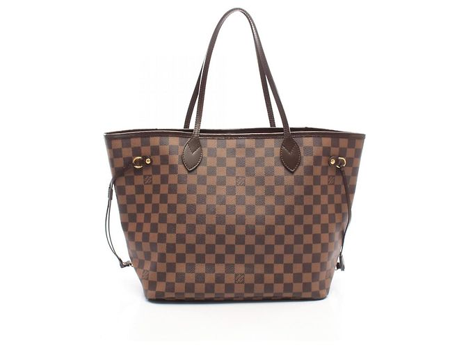 Saco Tote Louis Vuitton Neverfull MM Marrom