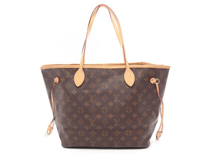 Saco Tote Louis Vuitton Neverfull MM Marrom