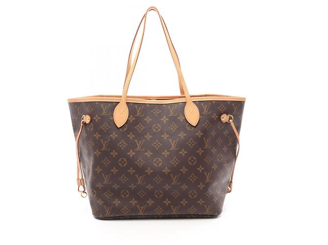 Sac cabas Louis Vuitton Neverfull MM Marron
