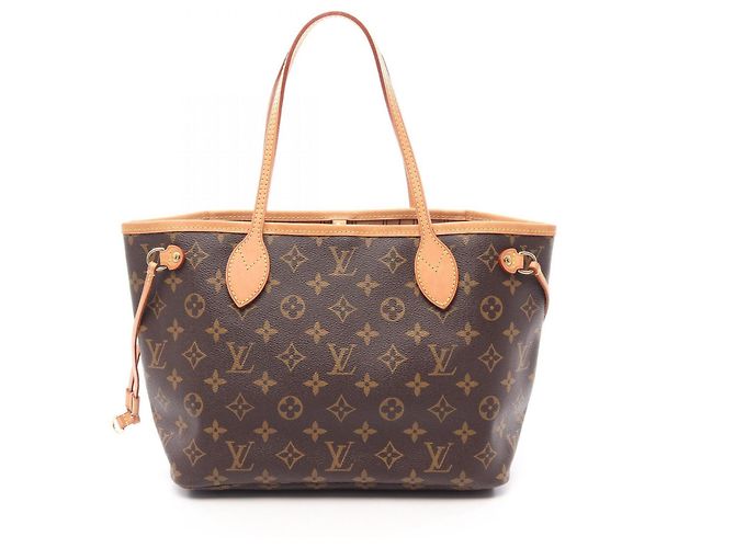 Saco Tote Louis Vuitton Neverfull PM Marrom