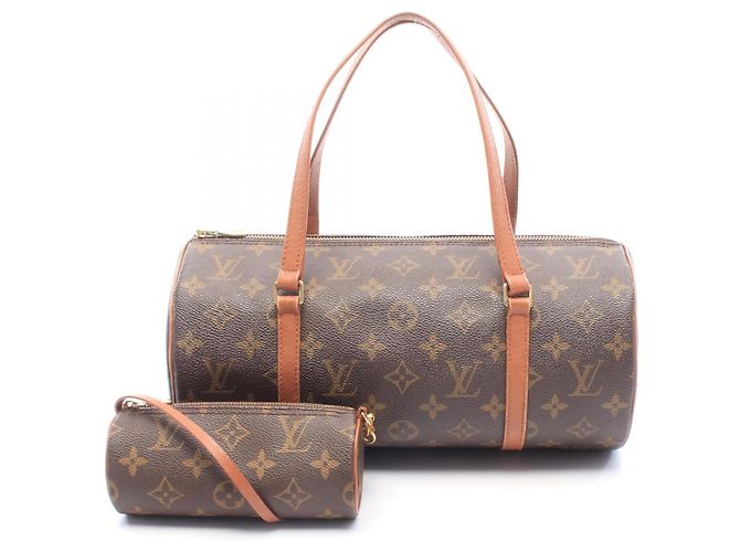 Louis Vuitton Papillon 30 Handtasche Braun