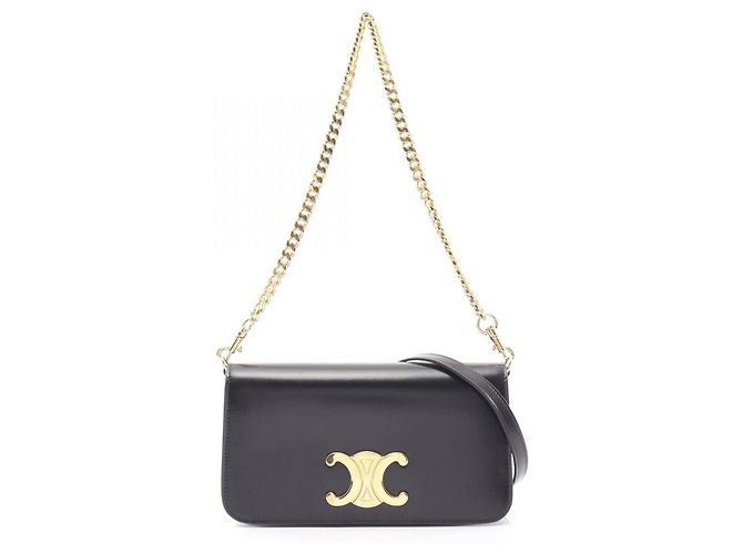 Céline Borsa Celine Triomphe Multi Pochette Nero