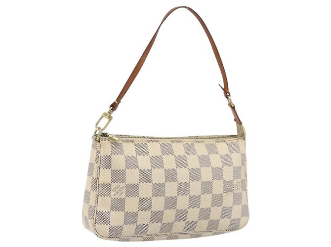 Louis Vuitton Pochette Accessoires Damier Small Beige