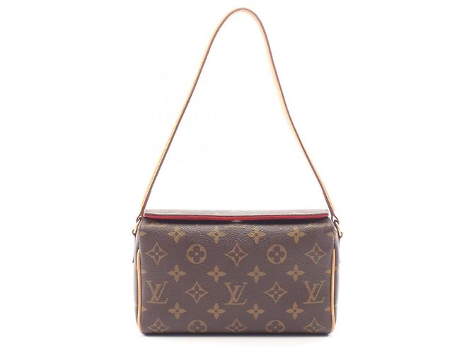 Bolsa de mão Louis Vuitton Recital Monogram Marrom